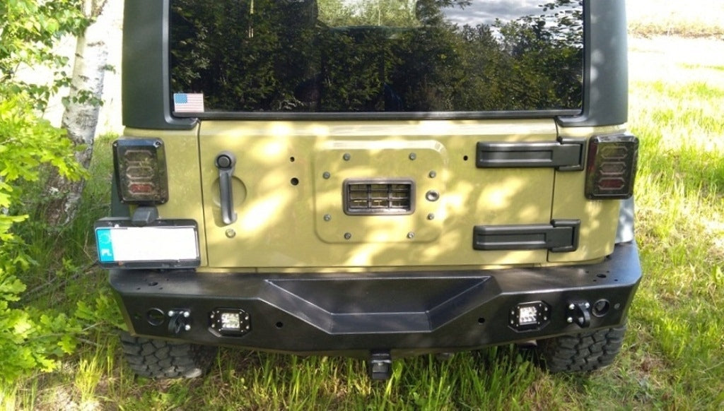 Stahl-Heckstoßstange Jeep Wrangler JK JKU