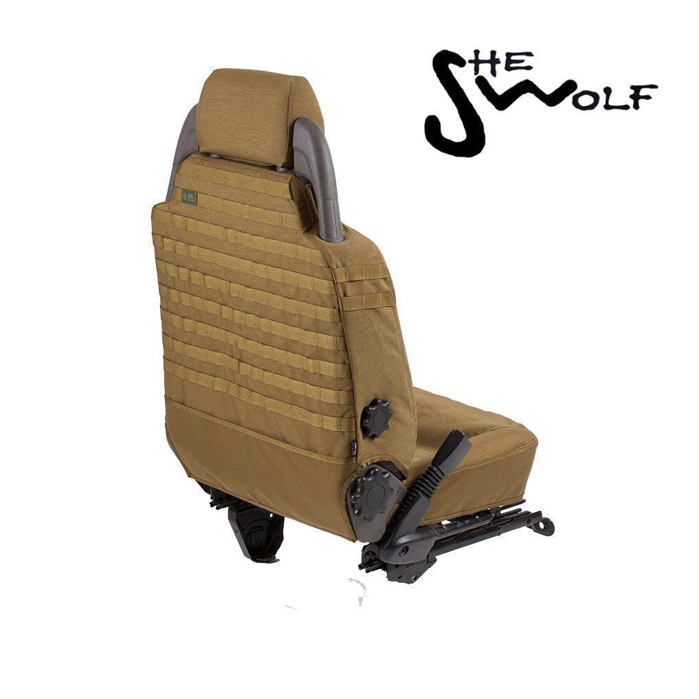 Seat covers – Organizer set for the front of the Land Rover Discovery 2