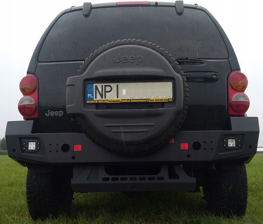 Steel Rear Bumper Jeep Cherokee KJ
