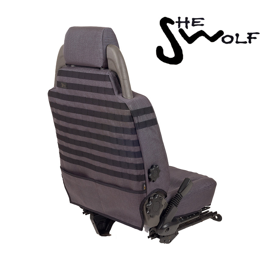 Seat covers – Organizer set for the front of the Land Rover Discovery 2