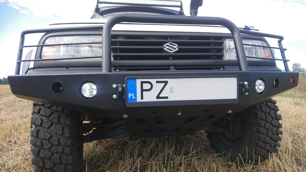 Seilwindenstoßstange mit Bullbar und Lampenschutzbügel Suzuki Vitara 1.6 3 Türer (1988–1998)