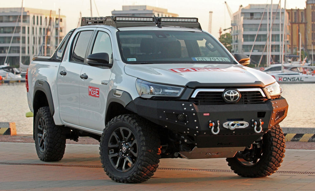 Winched bumper Toyota Hilux 8 REVO 2020+