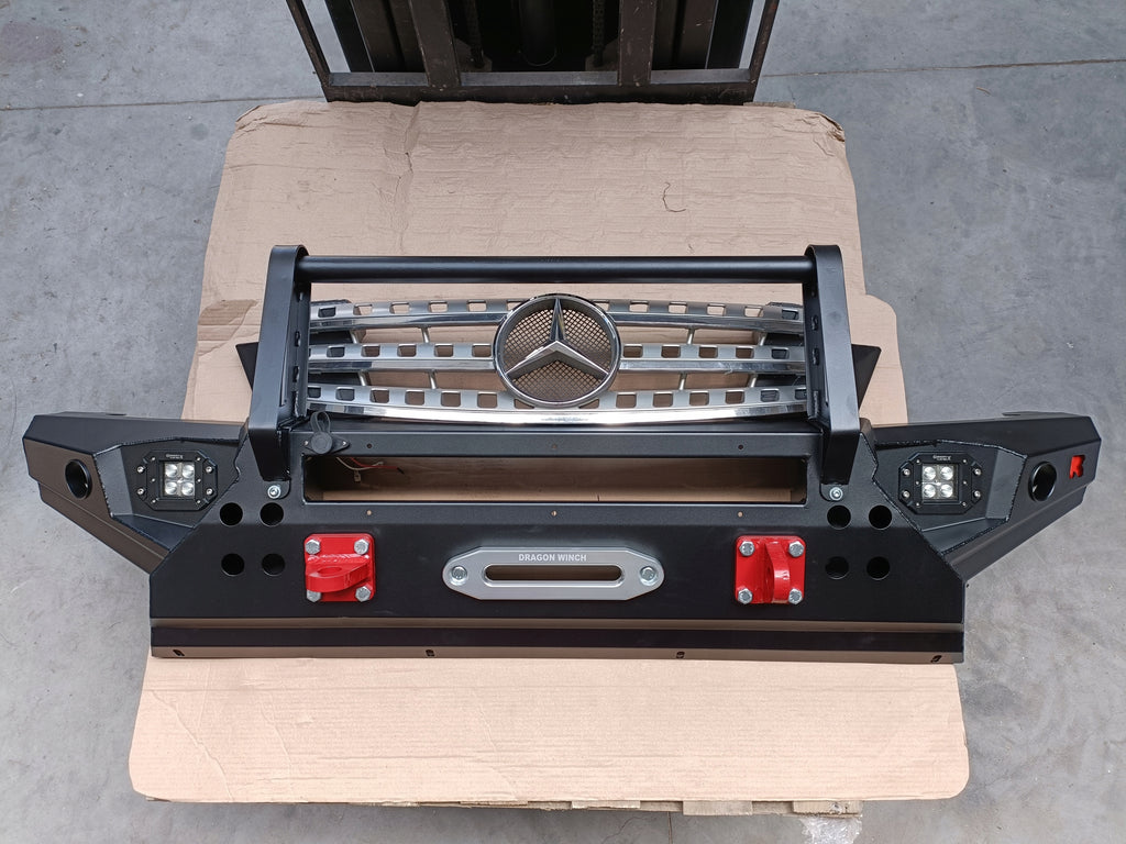 Winch Bumper with Bullbar Mercedes W164 M Class ML