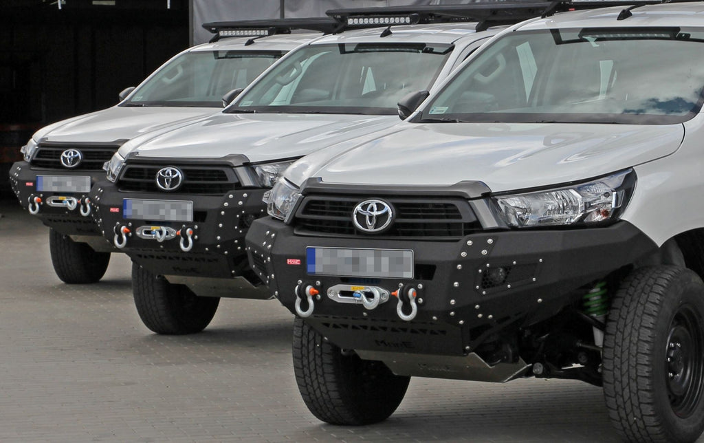 Winched bumper Toyota Hilux 8 REVO 2020+
