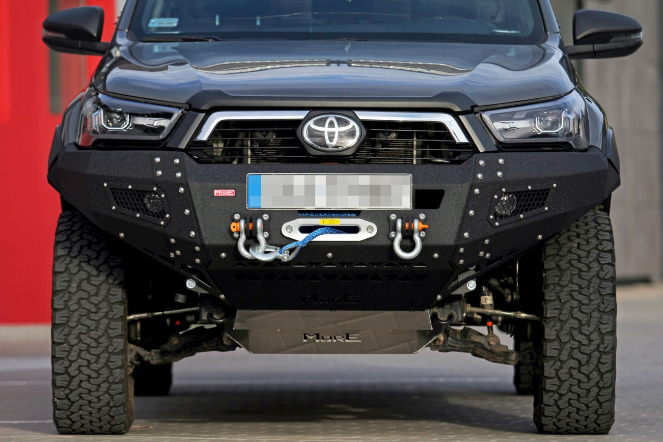 Winched bumper Toyota Hilux 8 REVO 2020+