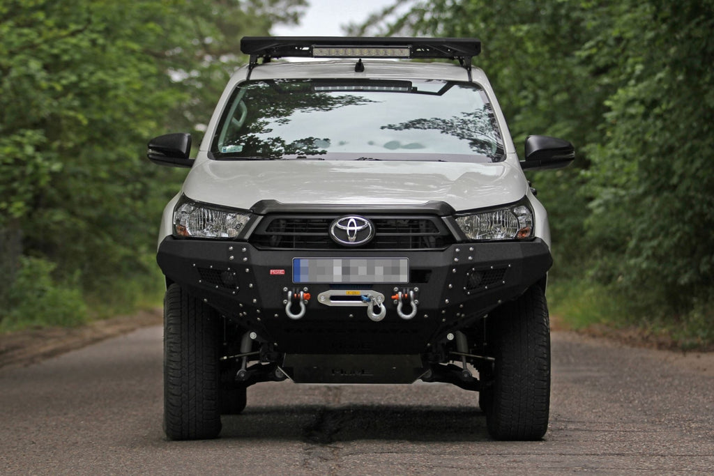 Winched bumper Toyota Hilux 8 REVO 2020+