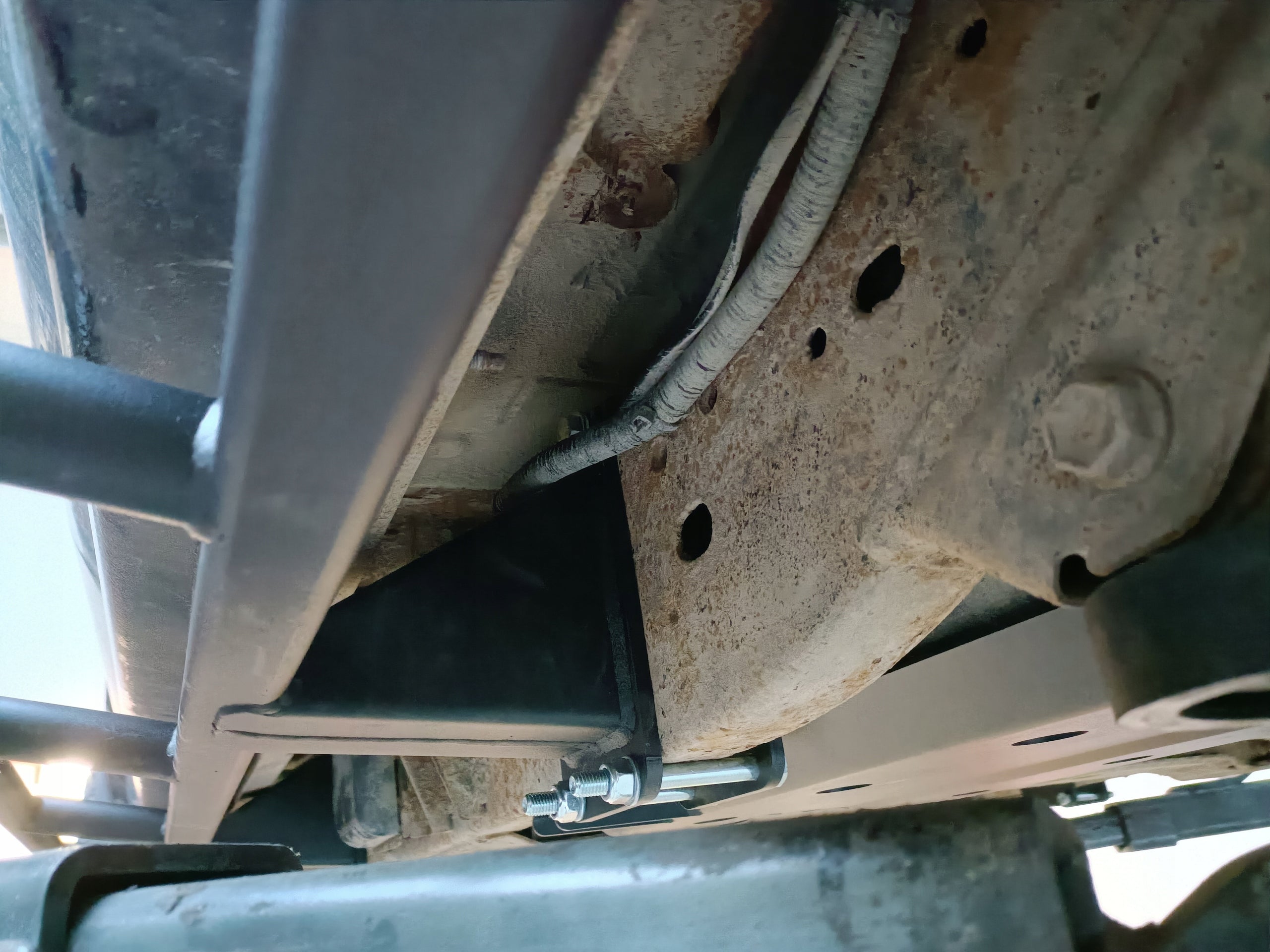 Rockslider Seitenschweller-Schutzrohre Nissan Navara D23