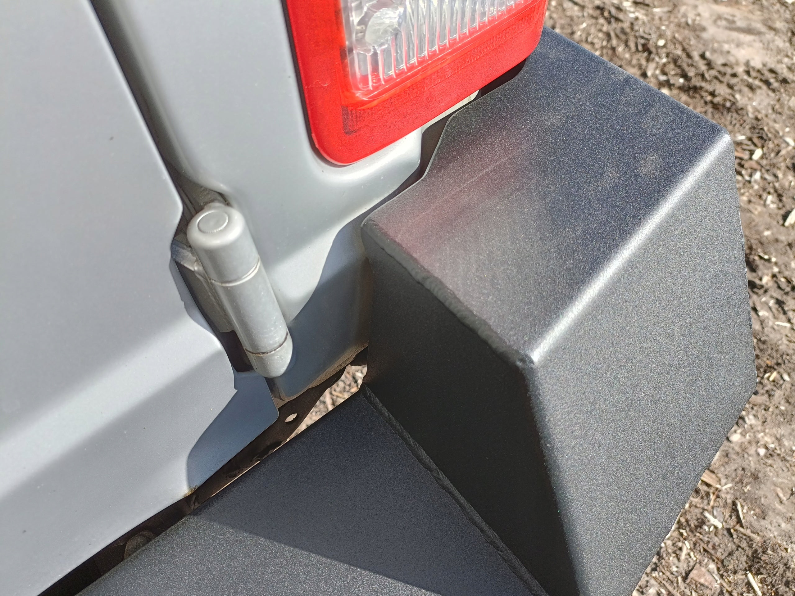 Stahl-Heckstoßstange Hyundai Galloper 5-Türer