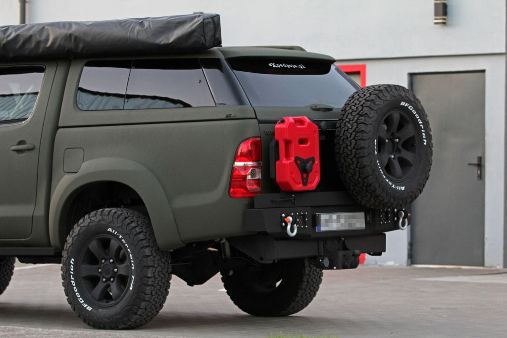Spare Tire Carrier for MorE 4x4 Pick Up Bumpers