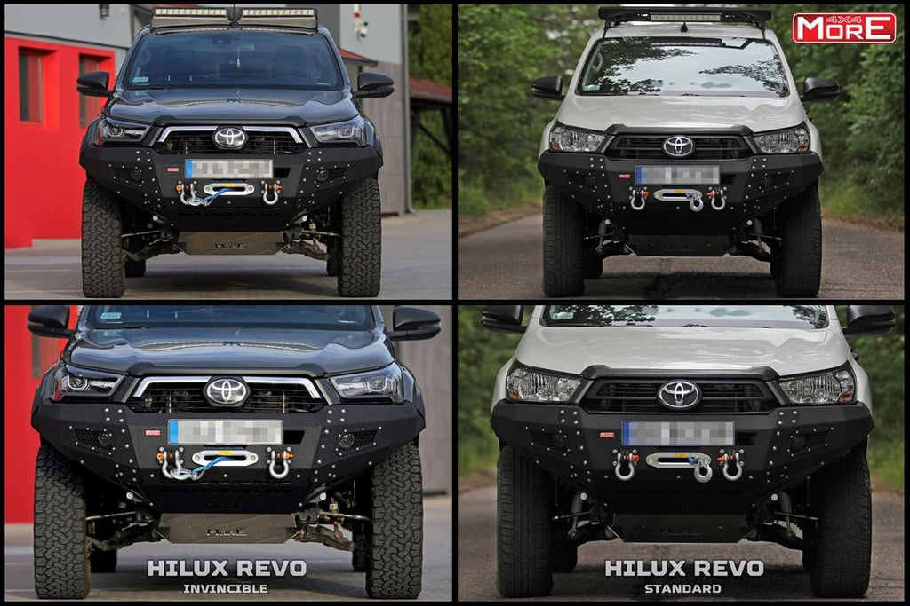 Winched bumper Toyota Hilux 8 REVO 2020+