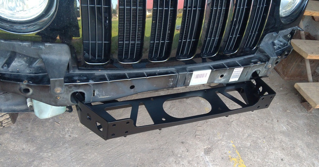 Winch Bumper Front Jeep Cherokee KJ