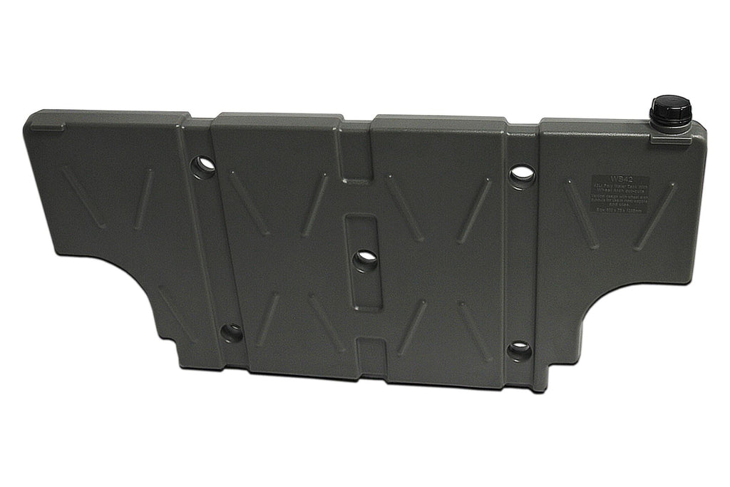 Flacher Wassertank 42L (LLDPE) Grau für den Innenraum (hinter Rückbank)