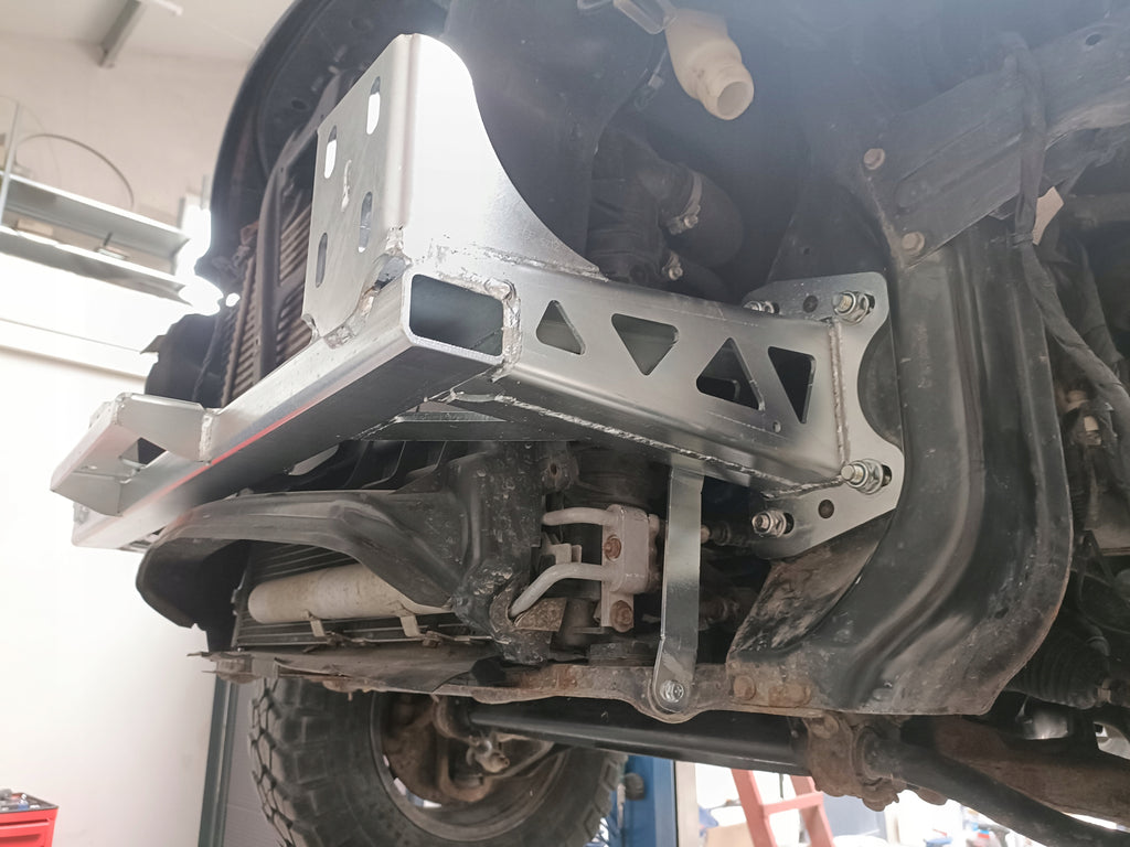 Winch Bumper with Bullbar Mercedes W164 M Class ML