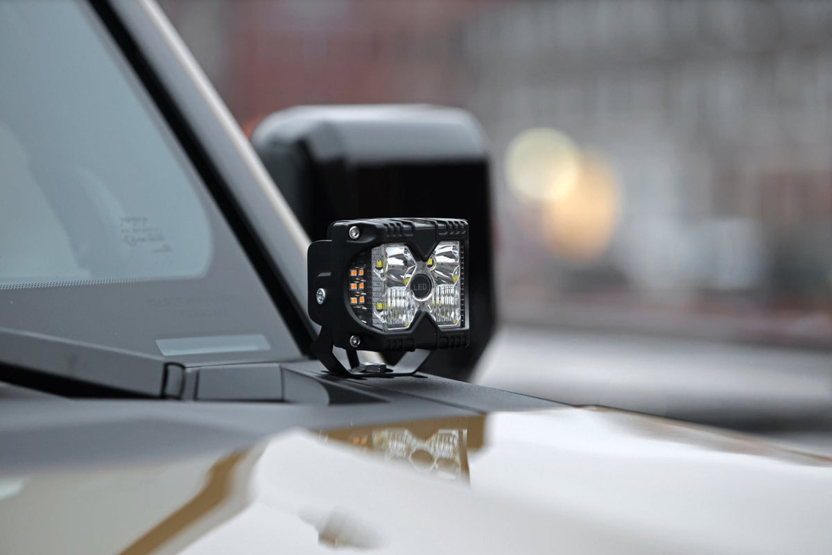 Lampen- & CB-Antennenhalter Toyota Land Cruiser J250