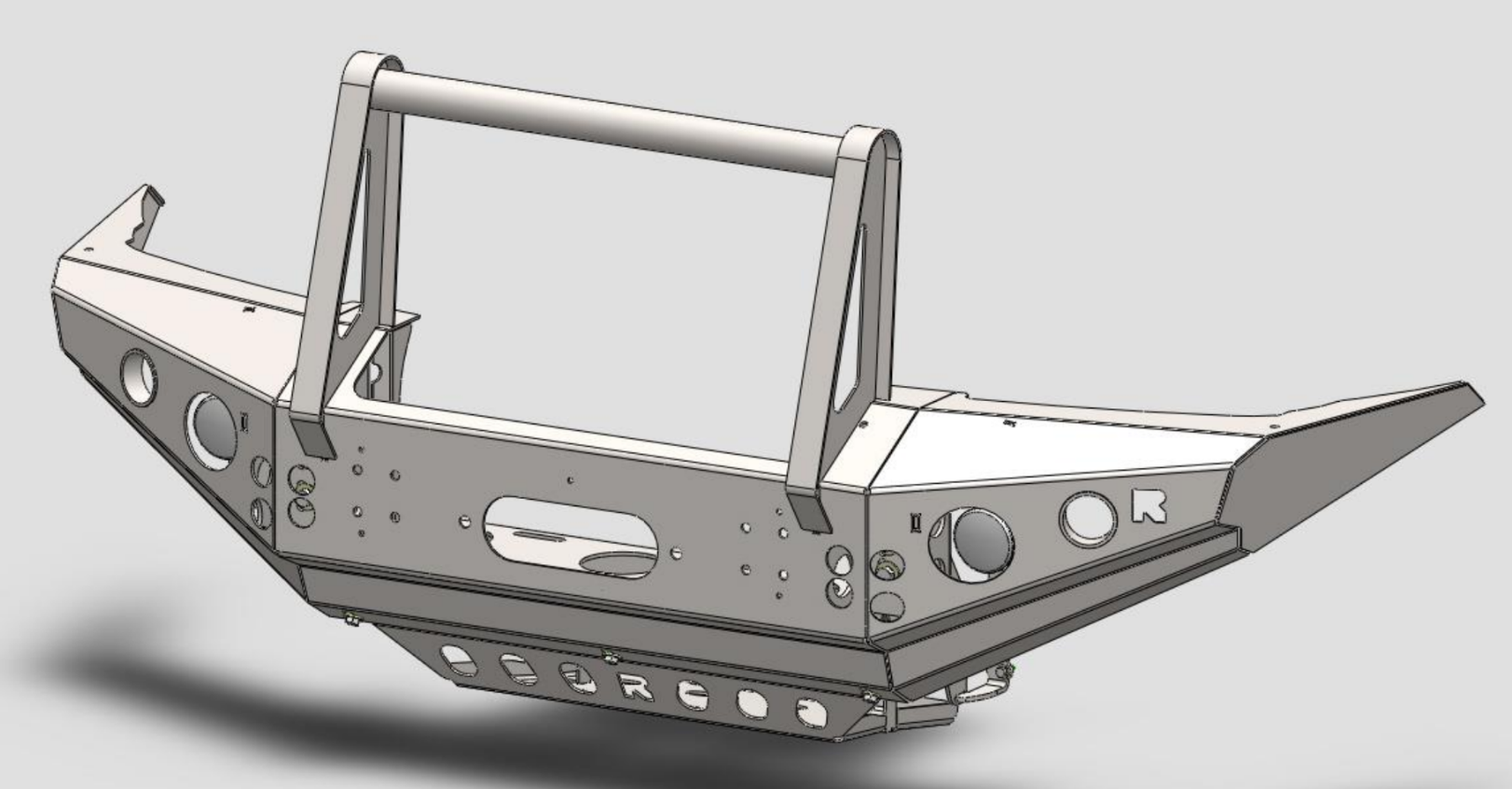 Seilwindenstoßstange mit Bullbar Suzuki Jimny FJ