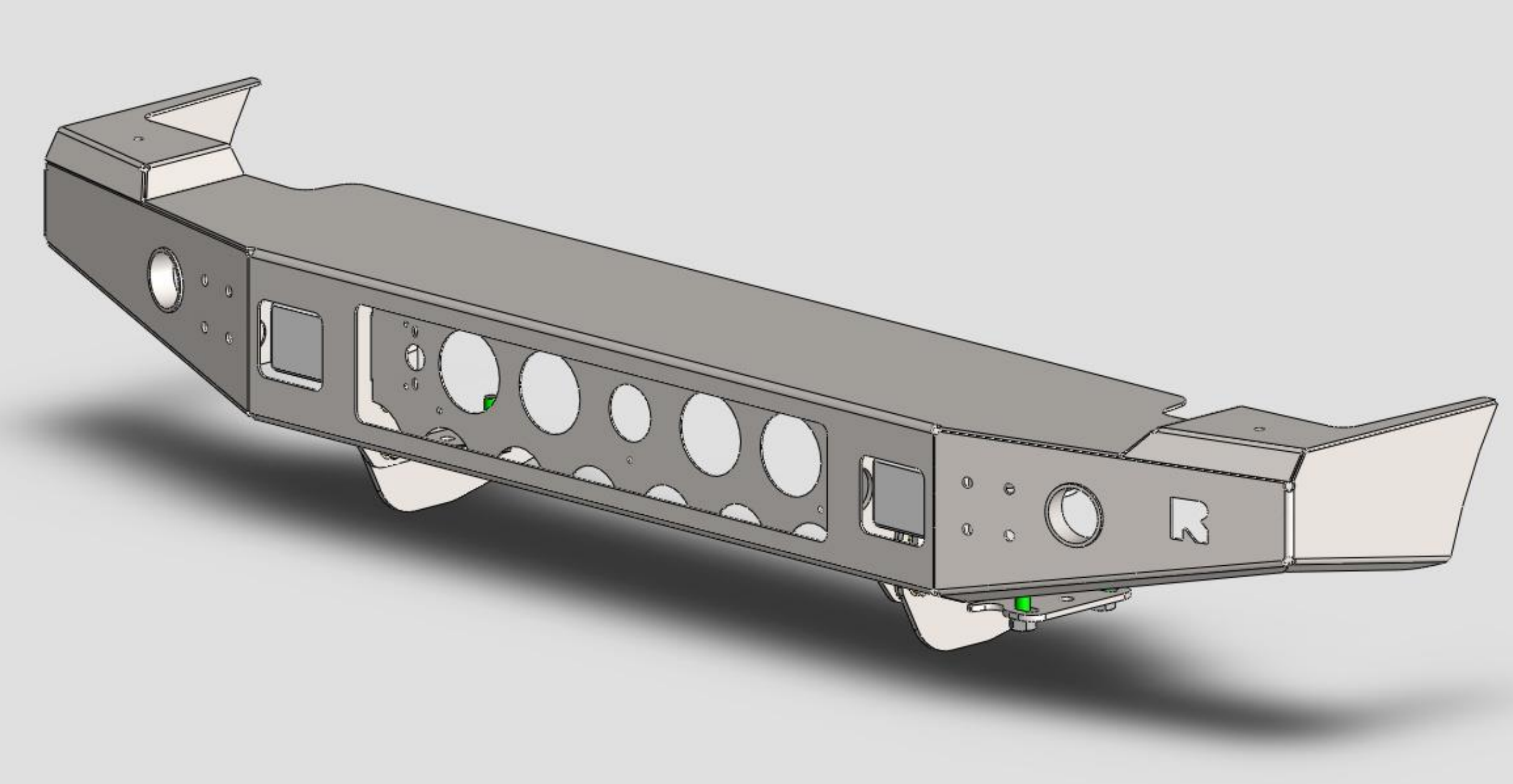 Stahl-Heckstoßstange Suzuki Vitara 1.6 3 Türer (1988–1998)