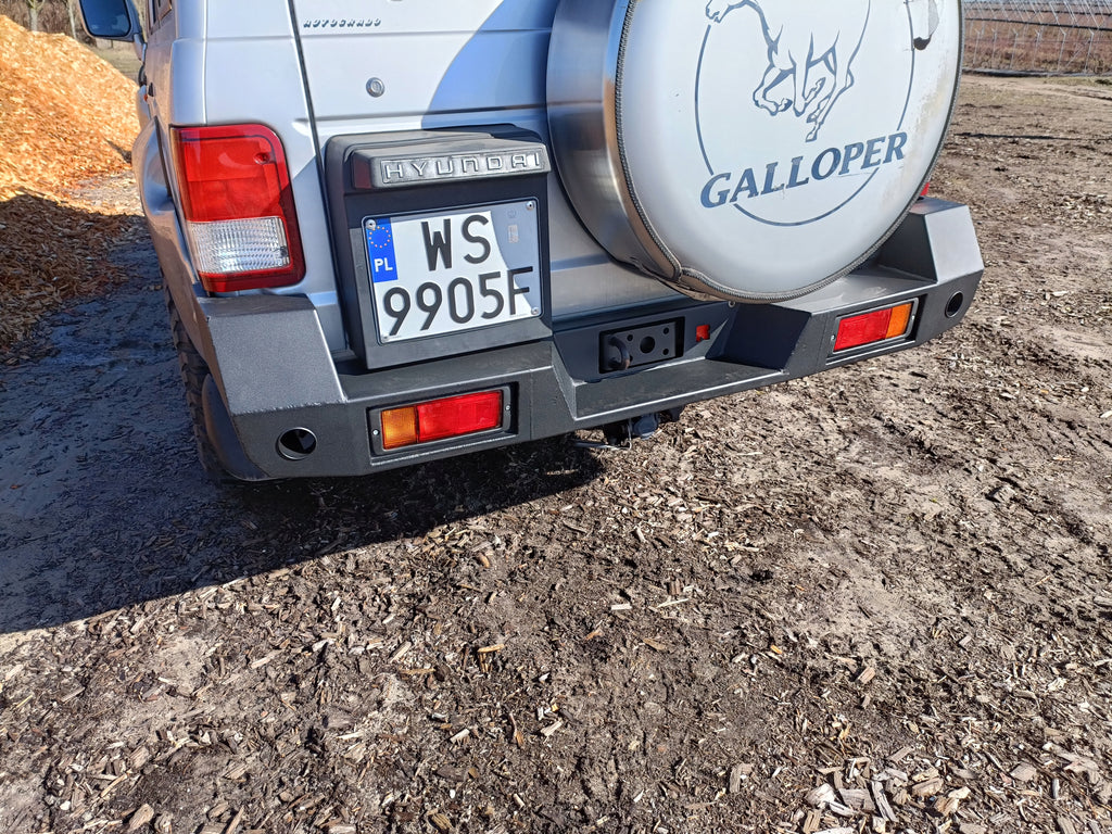 Stahl-Heckstoßstange Hyundai Galloper 5-Türer