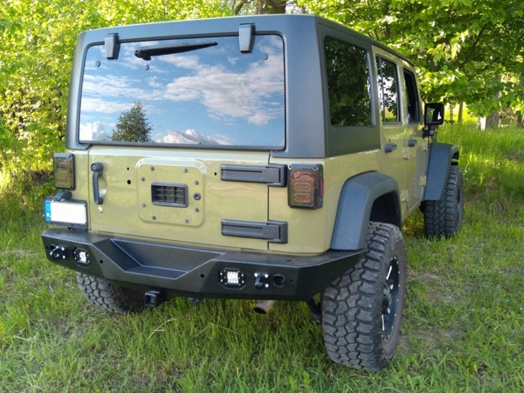 Steel Rear Bumper Jeep Wrangler JK JKU
