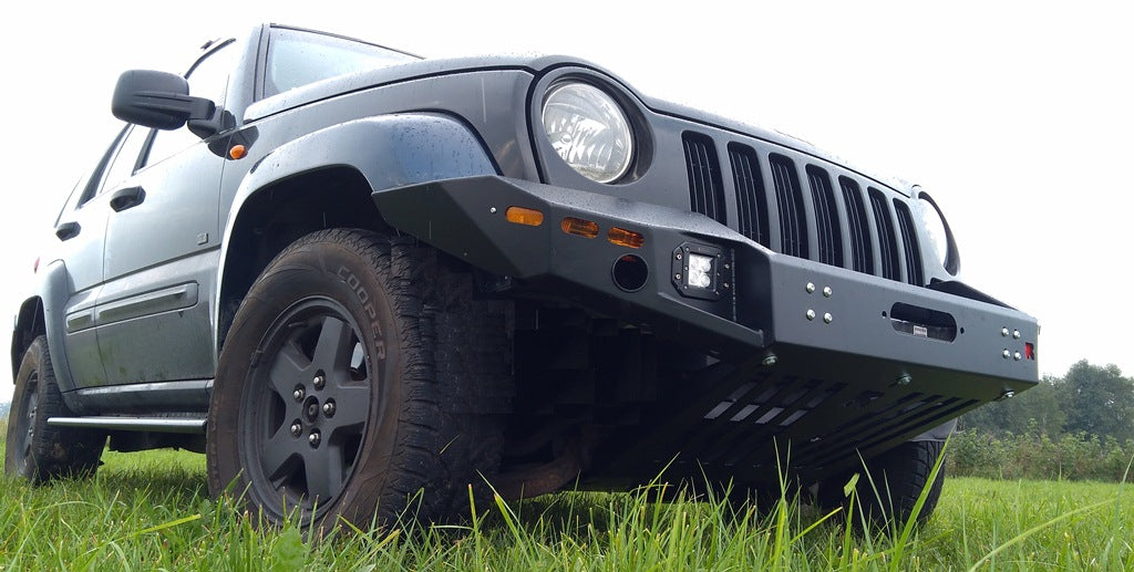 Winch Bumper Front Jeep Cherokee KJ
