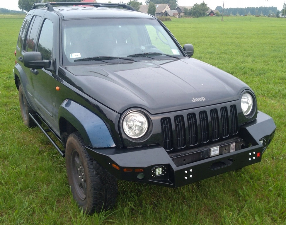 Winch Bumper Front Jeep Cherokee KJ