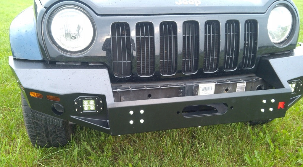 Winch Bumper Front Jeep Cherokee KJ
