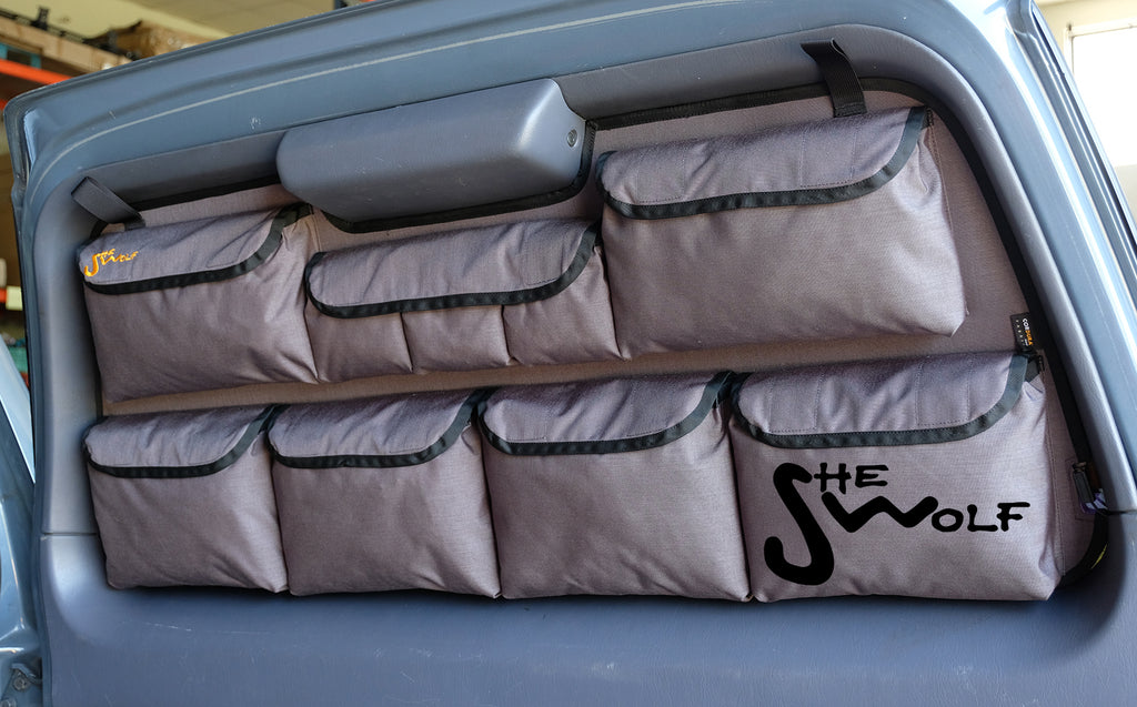 SHE-WOLF Rear Window Organizer for Toyota Land Cruiser J95