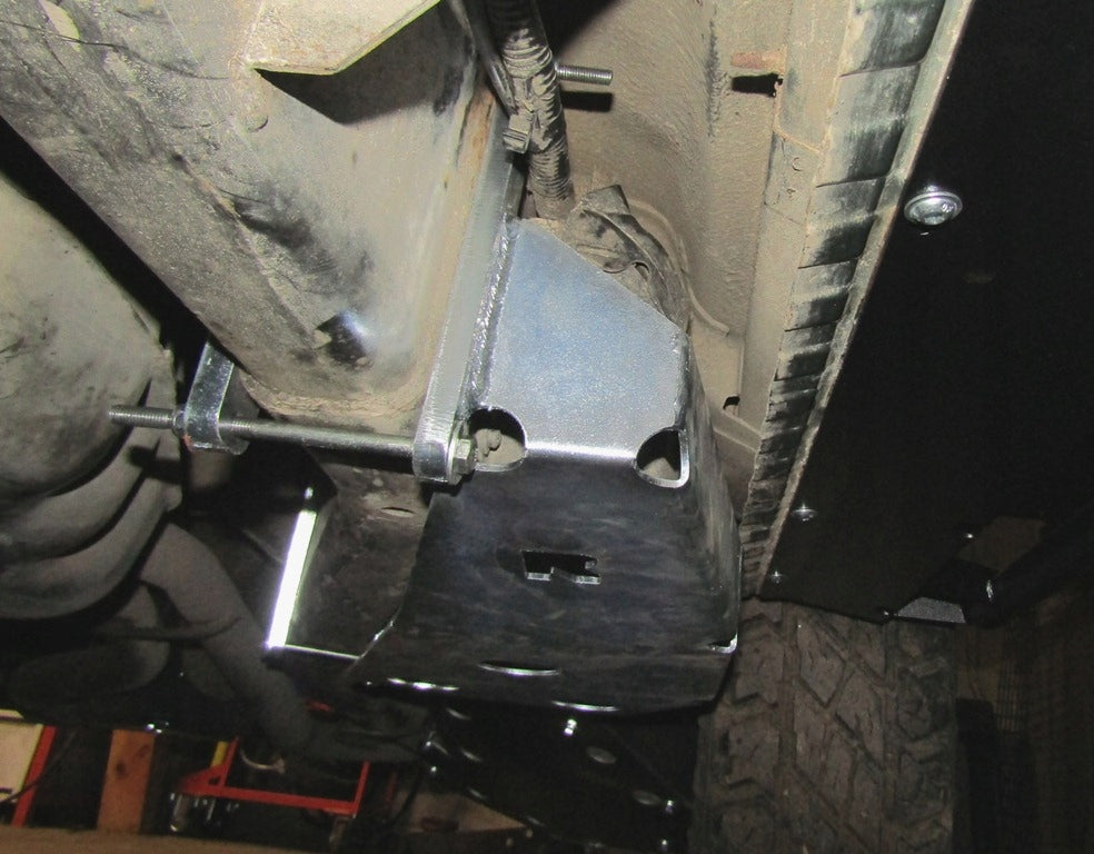Underride protection Compressor Air Suspension - Land Rover Discovery 3 & 4