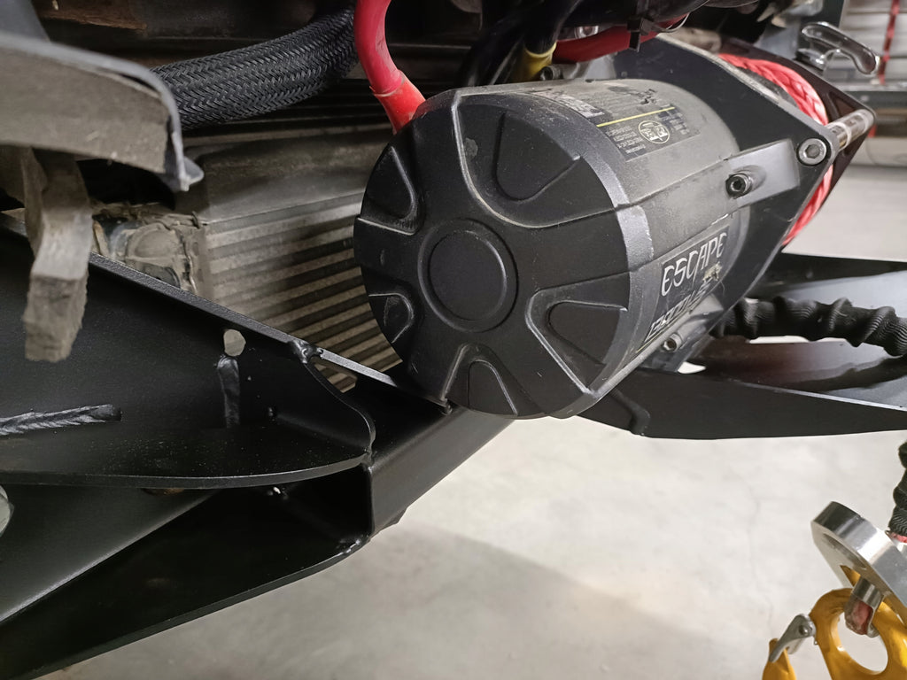 Montageplatte für Seilwinde Nissan Navara D23