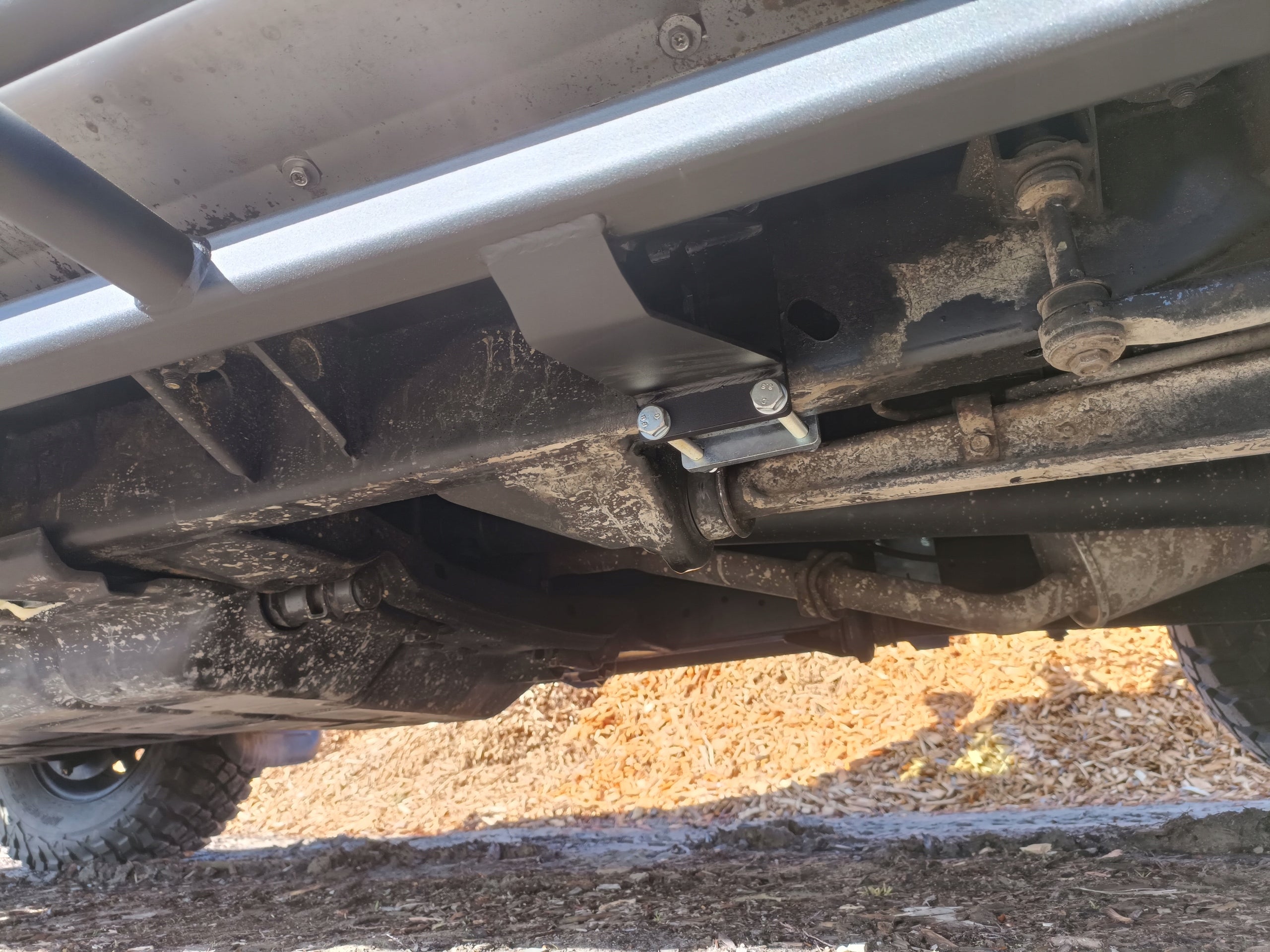Rockslider Seitenschweller-Schutzrohre Hyundai Galloper 5-Türer