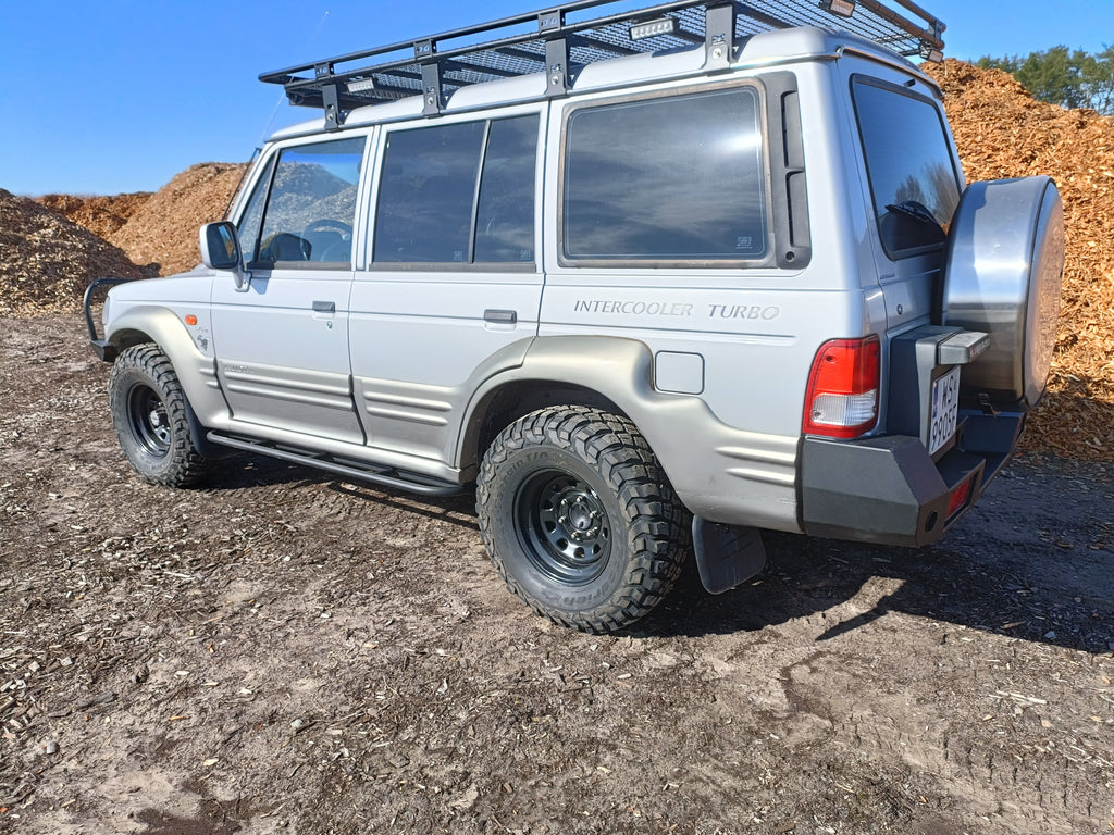 Rockslider Seitenschweller-Schutzrohre Hyundai Galloper 5-Türer
