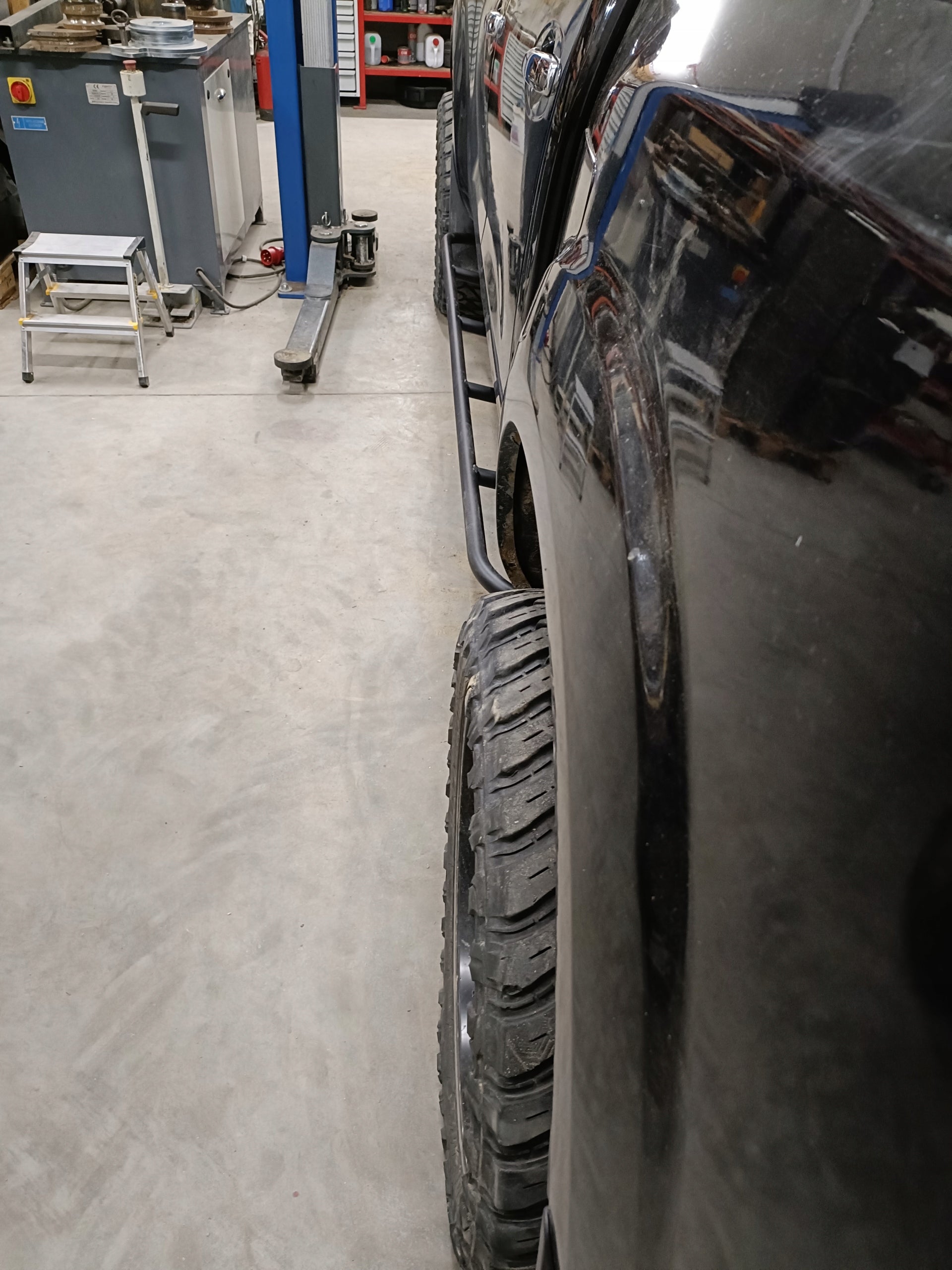Rockslider Seitenschweller-Schutzrohre Nissan Navara D23