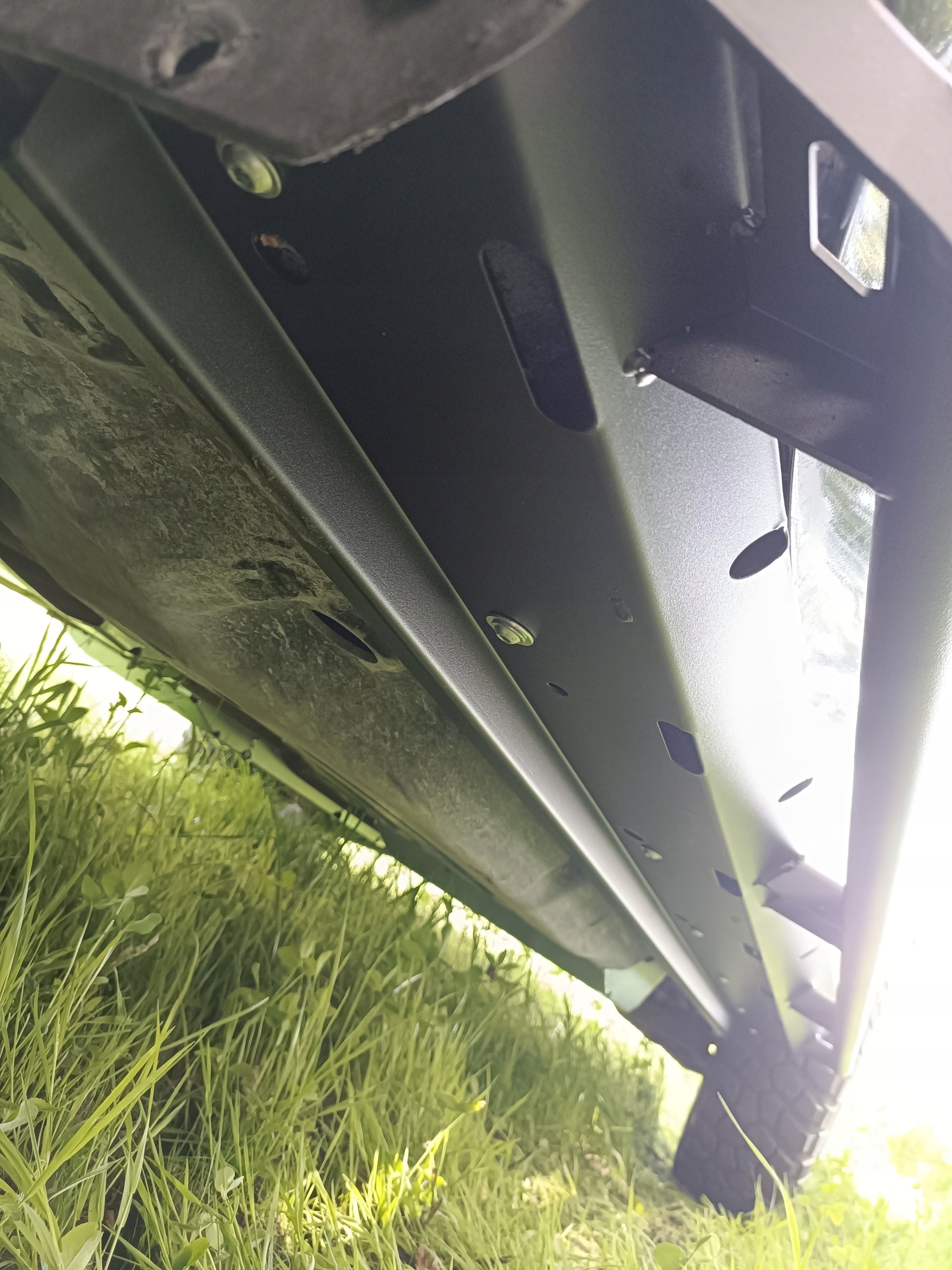 Rockslider Side Sill Protector Tubes Mercedes ML