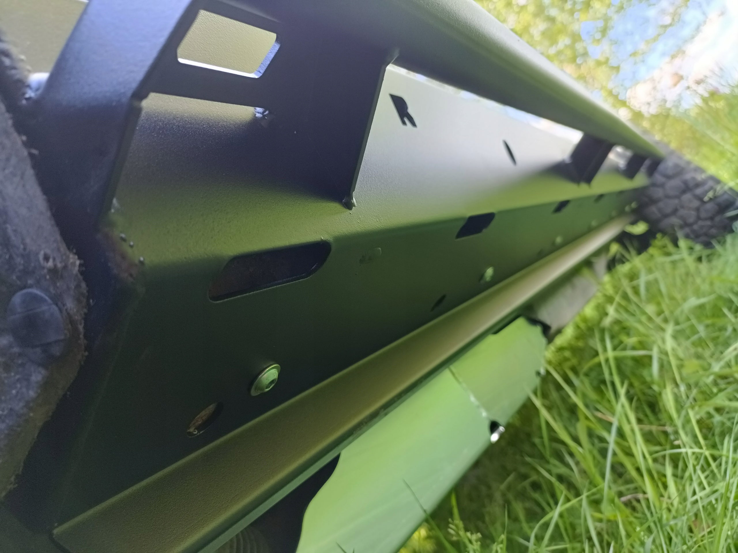 Rockslider Side Sill Protector Tubes Mercedes ML