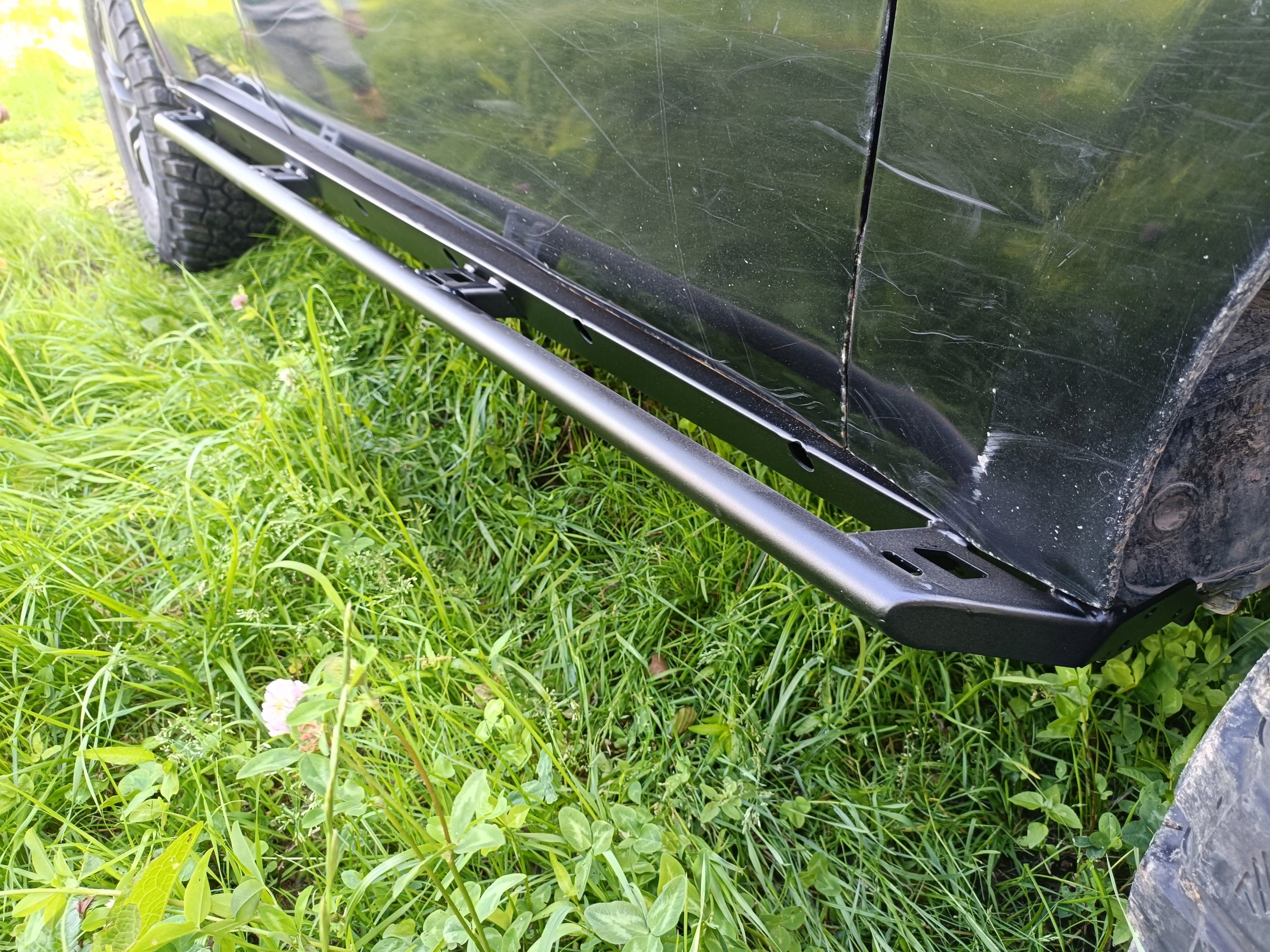 Rockslider Side Sill Protector Tubes Mercedes ML