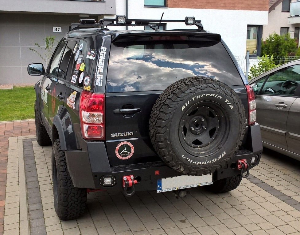 Steel Rear Bumper Suzuki Grand Vitara 2 JT 5-Door