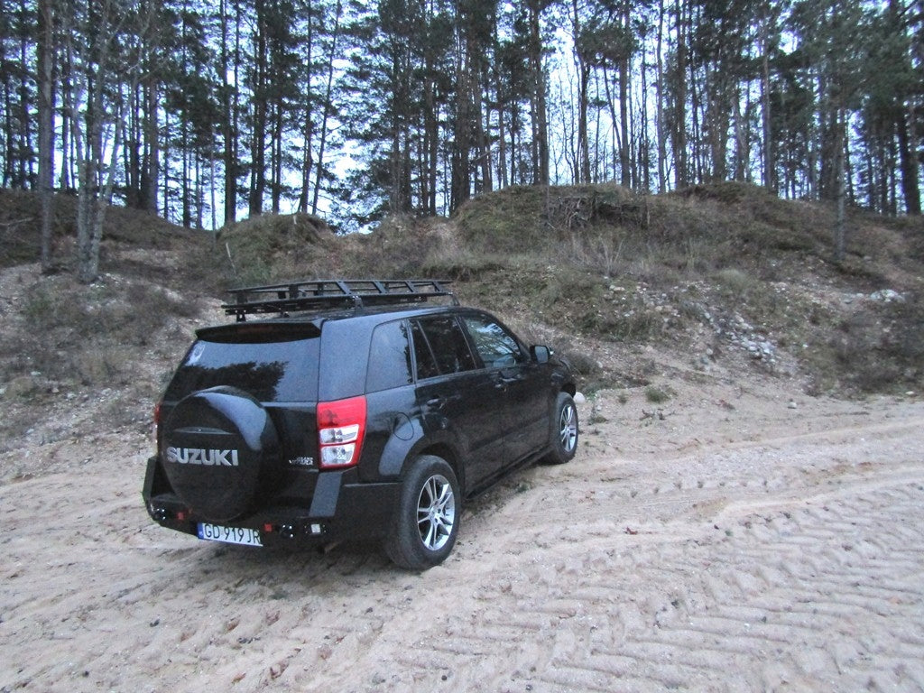 Steel Rear Bumper Suzuki Grand Vitara 2 JT 5-Door