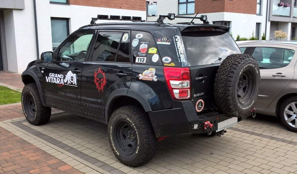 Steel Rear Bumper Suzuki Grand Vitara 2 JT 5-Door