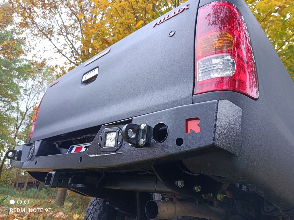 Steel rear bumper Toyota Hilux 7 N25/N2