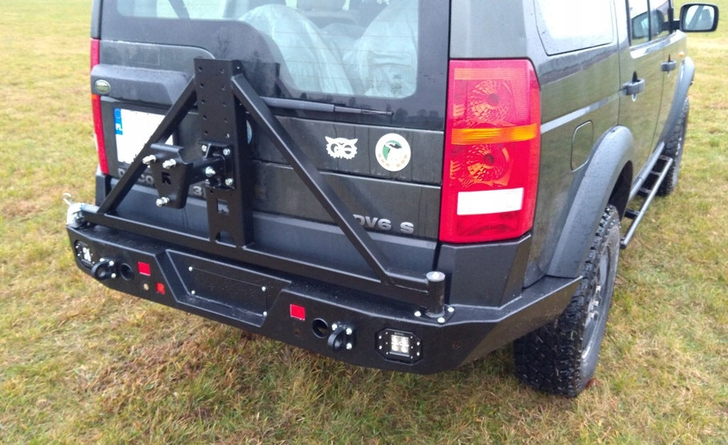 Reserveradträger – Land Rover Discovery 3 Stahlstoßfänger
