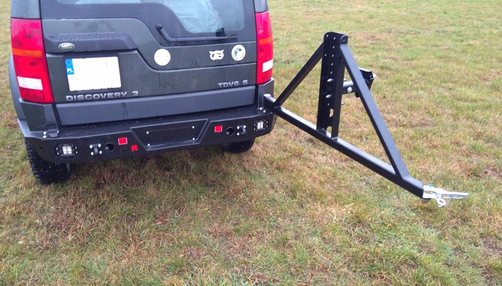 Reserveradträger – Land Rover Discovery 3 Stahlstoßfänger