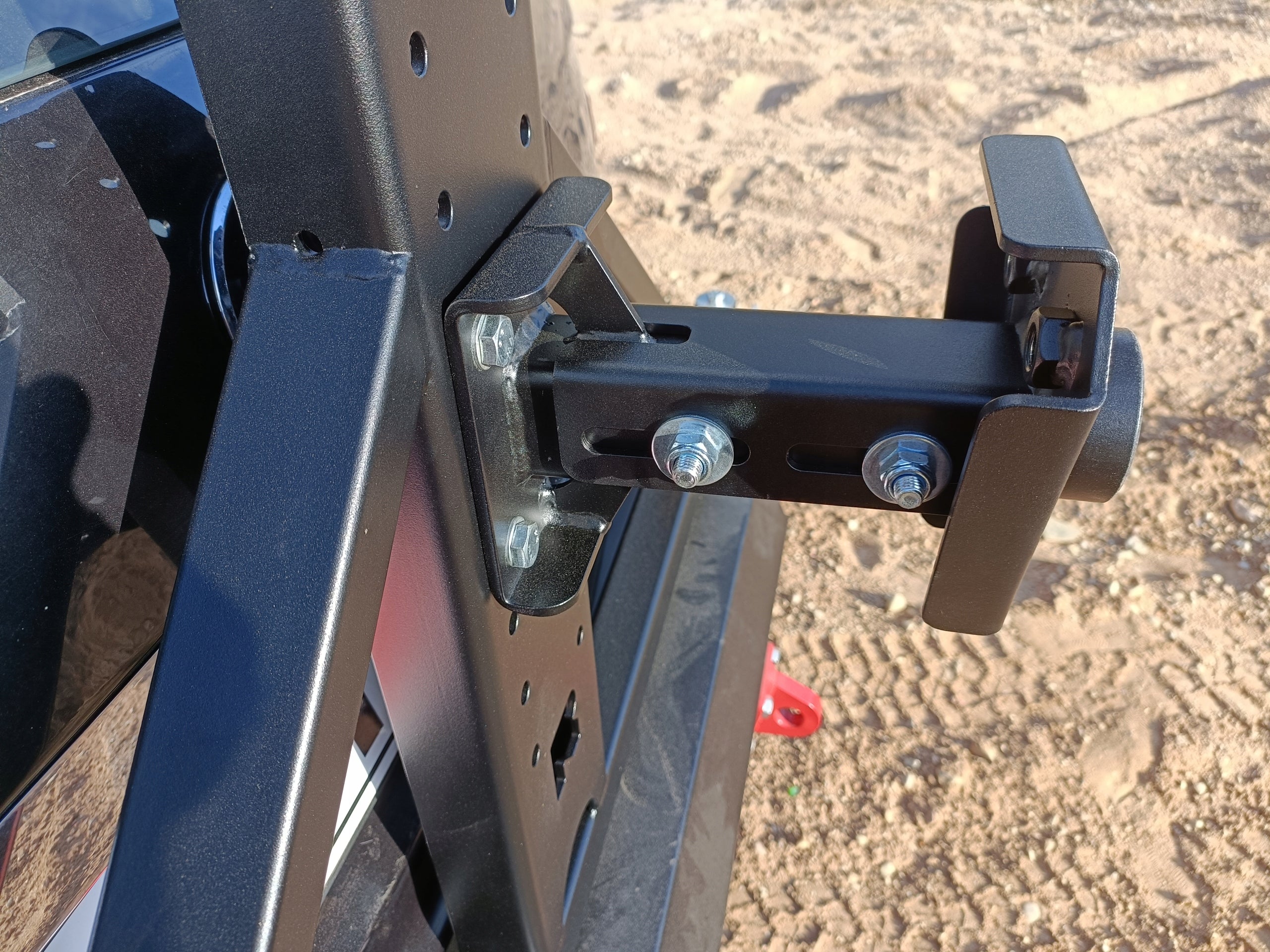 Spare Wheel Carrier - Mercedes ML W164 Steel Bumper