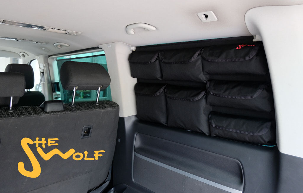 SHE-WOLF Side Window Organizer VW T6 T6.1 SHORT