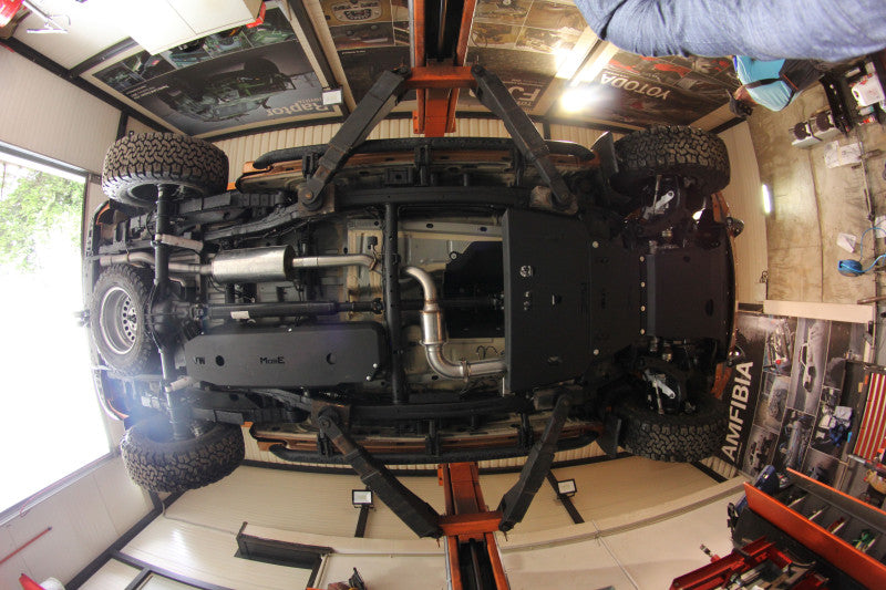 Aluminium Unterfahrschutz Verteilergetriebe Volkswagen Amarok ab 2009