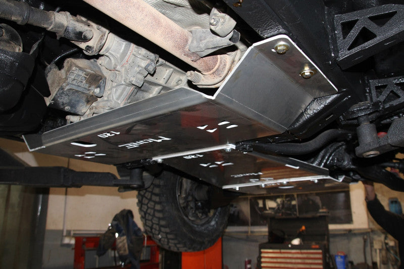 Aluminium Unterfahrschutz Getriebe Toyota Land Cruiser 120