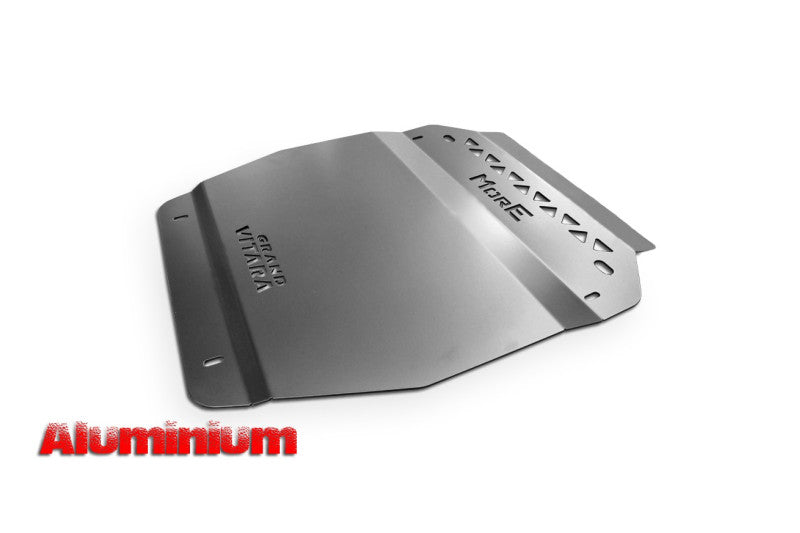 Aluminium Unterfahrschutz verlängert Motor, Kühler & Lenkung Suzuki Grand Vitara II JT