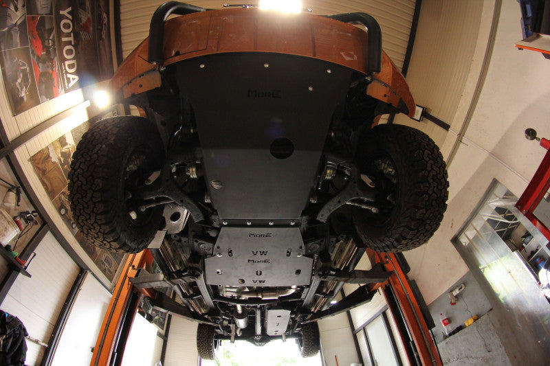 Aluminium Unterfahrschutz Motor & Lenkung Volkswagen Amarok ab 2009