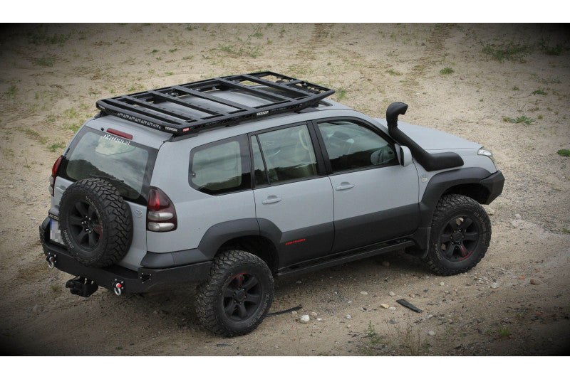 Dachträger Toyota Land Cruiser J120 mit Reling
