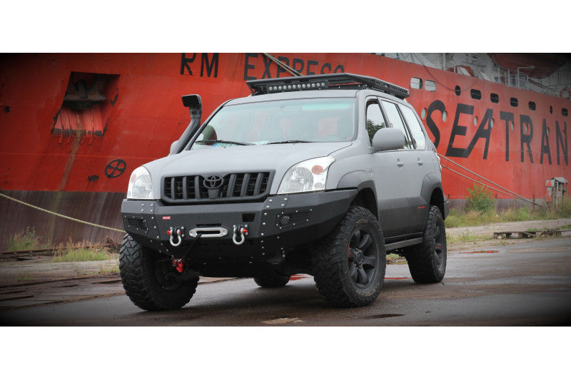 Dachträger Toyota Land Cruiser J120 mit Reling