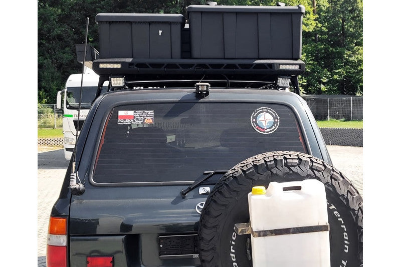 Dachträger Mark II Toyota Land Cruiser J80 mit Reling