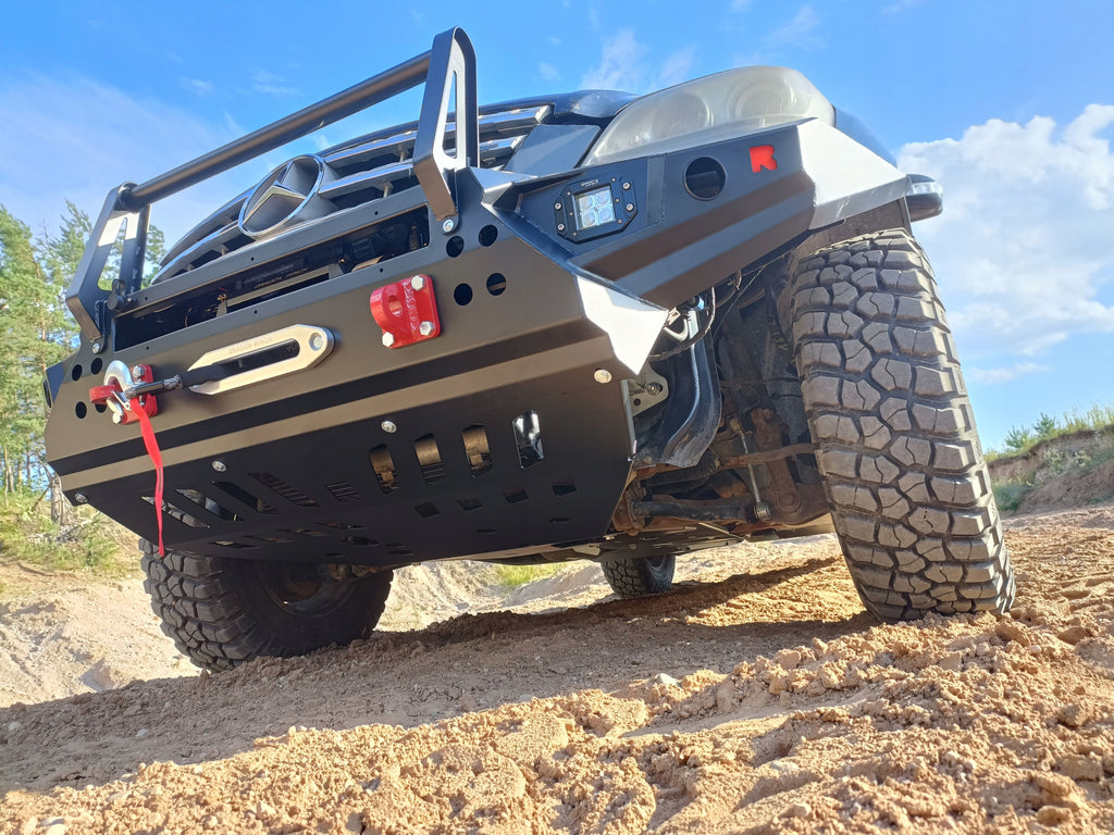 Winch Bumper with Bullbar Mercedes W164 M Class ML